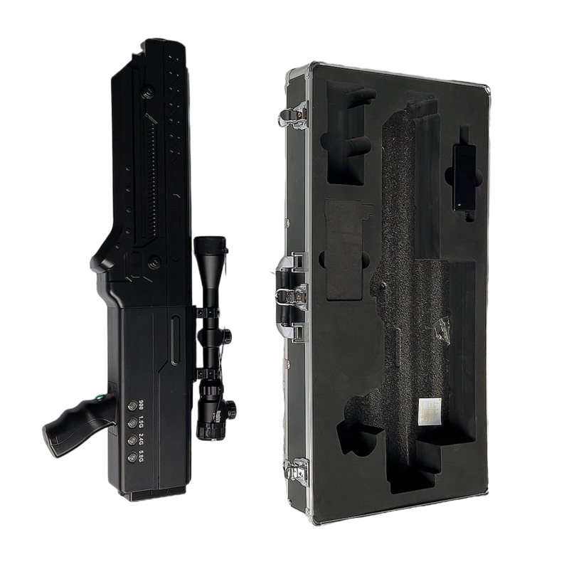  汇川手持便携式枪型低空防御反制四通道A型