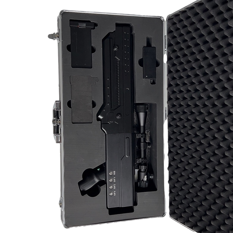  汇川手持便携式枪型低空防御反制四通道B型